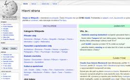 internetová encyklopedie Wikipedie